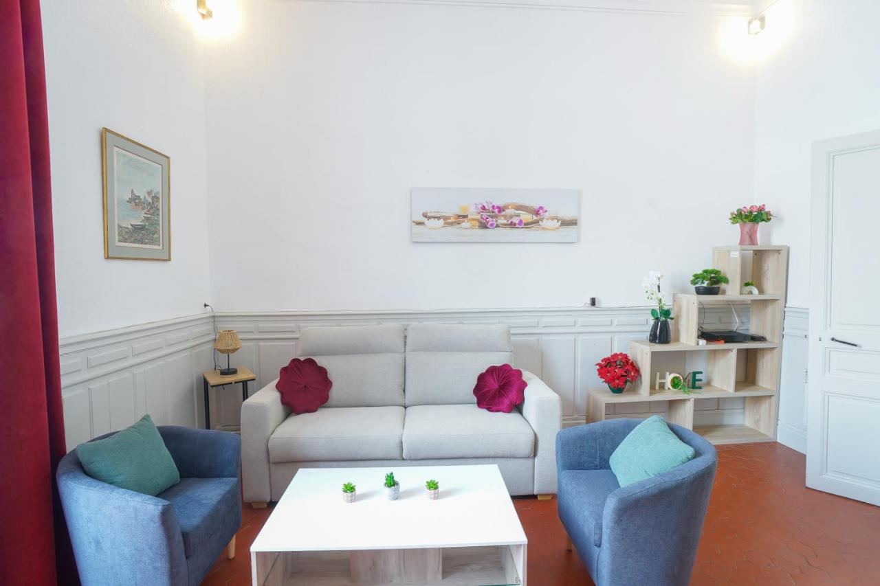 Appartement Du Forum,La Gare, 50 M2 , Climatisation, Garage, Cour ناربون المظهر الخارجي الصورة